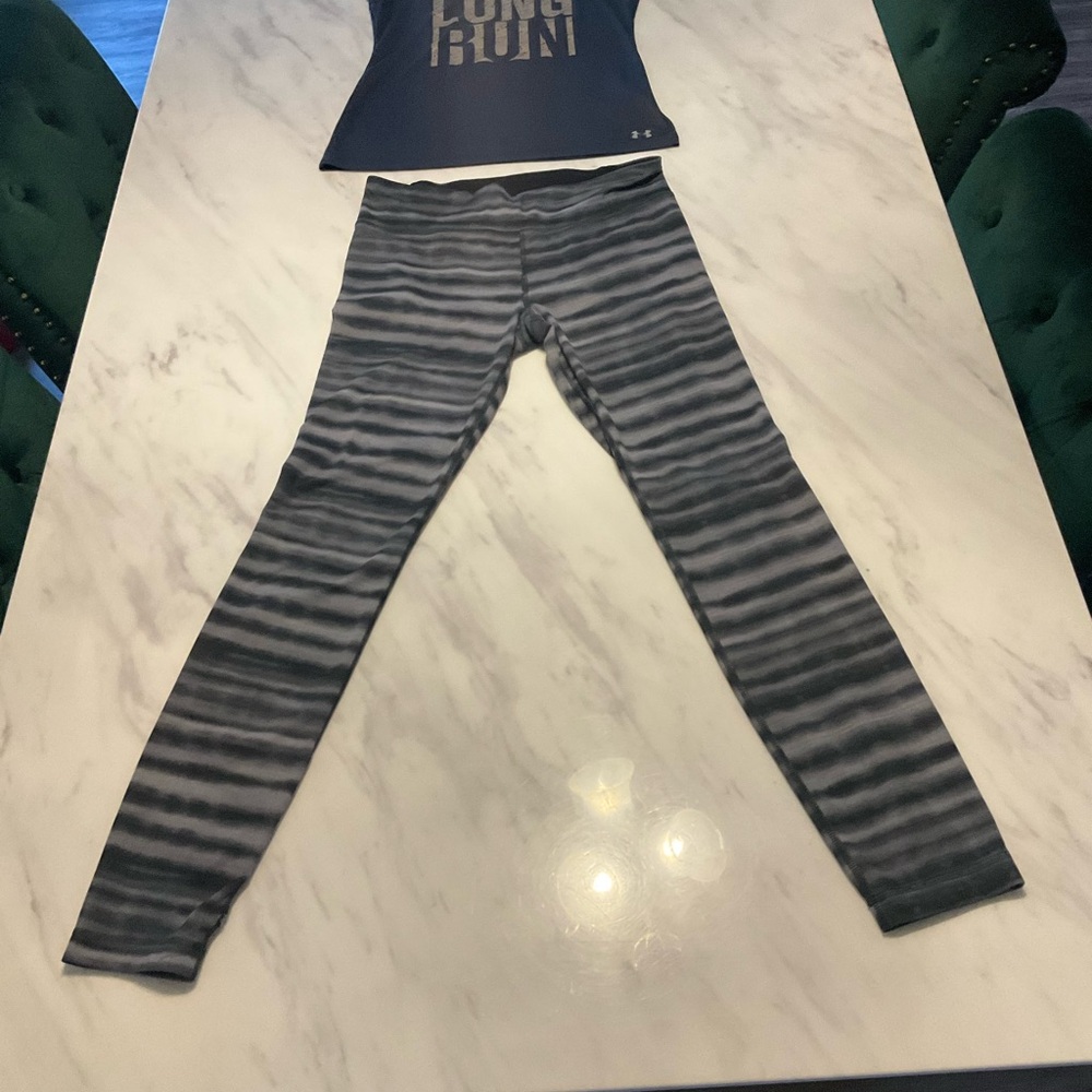 Under armor sports wear.